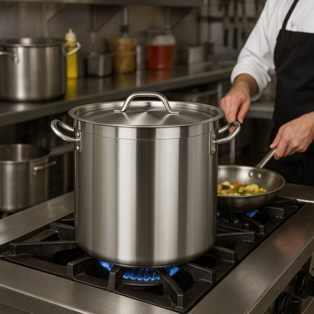OLLA AC INOX 25 LT C/TAPA