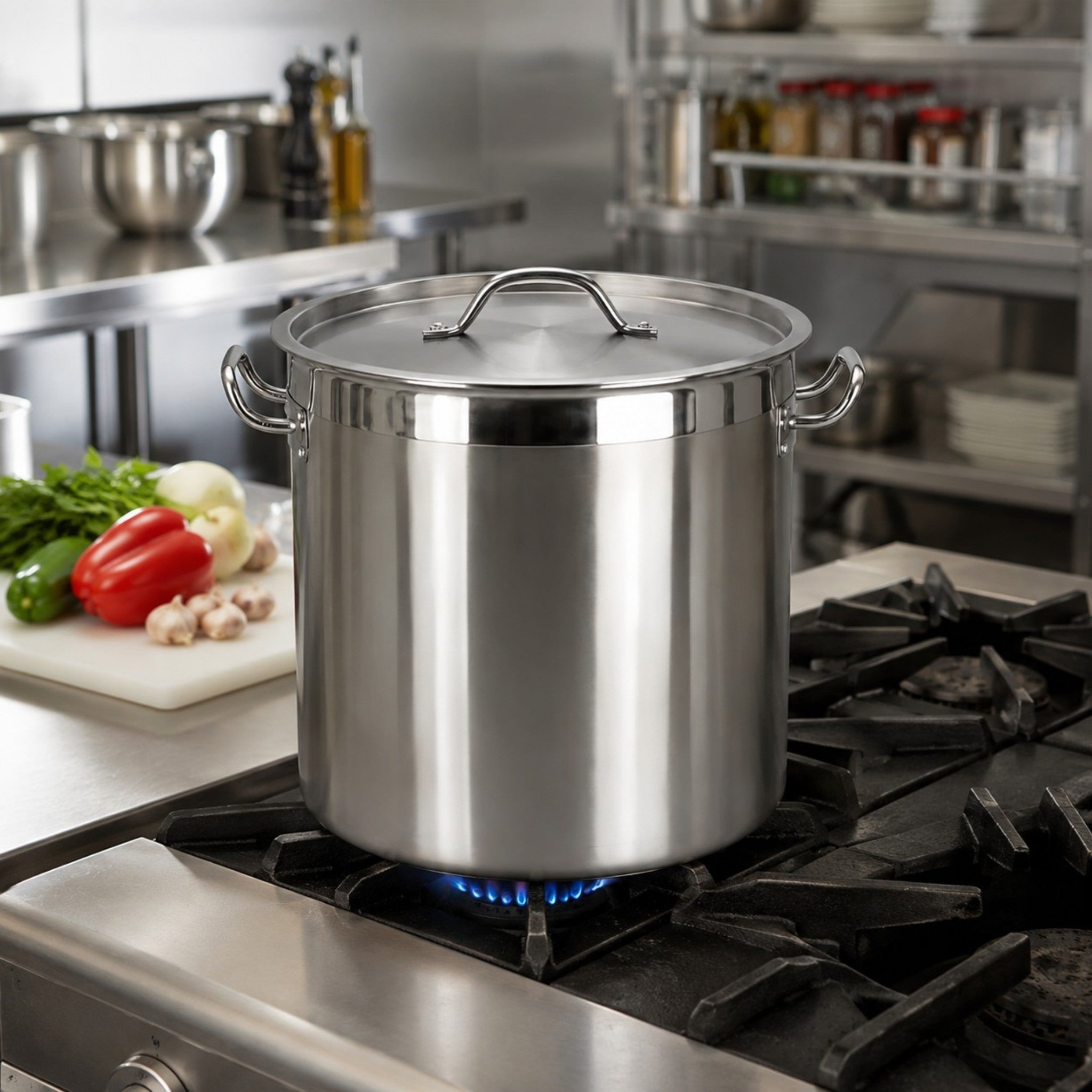 OLLA AC INOX 36 LT C/TAPA
