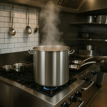 Cargar imagen en el visor de la galería, OLLA AC INOX 80 LT C/TAPA
