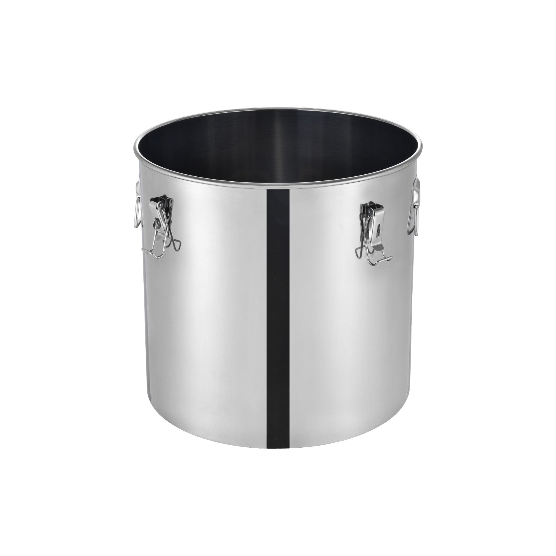 OLLA DE ACERO INOX 25 CON CLIP 12 LT