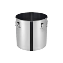 Cargar imagen en el visor de la galería, OLLA DE ACERO INOX 25 CON CLIP 12 LT
