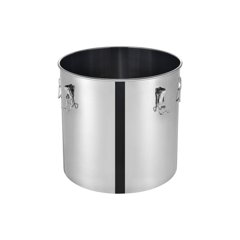 OLLA DE ACERO INOX 25 CON CLIP 12 LT