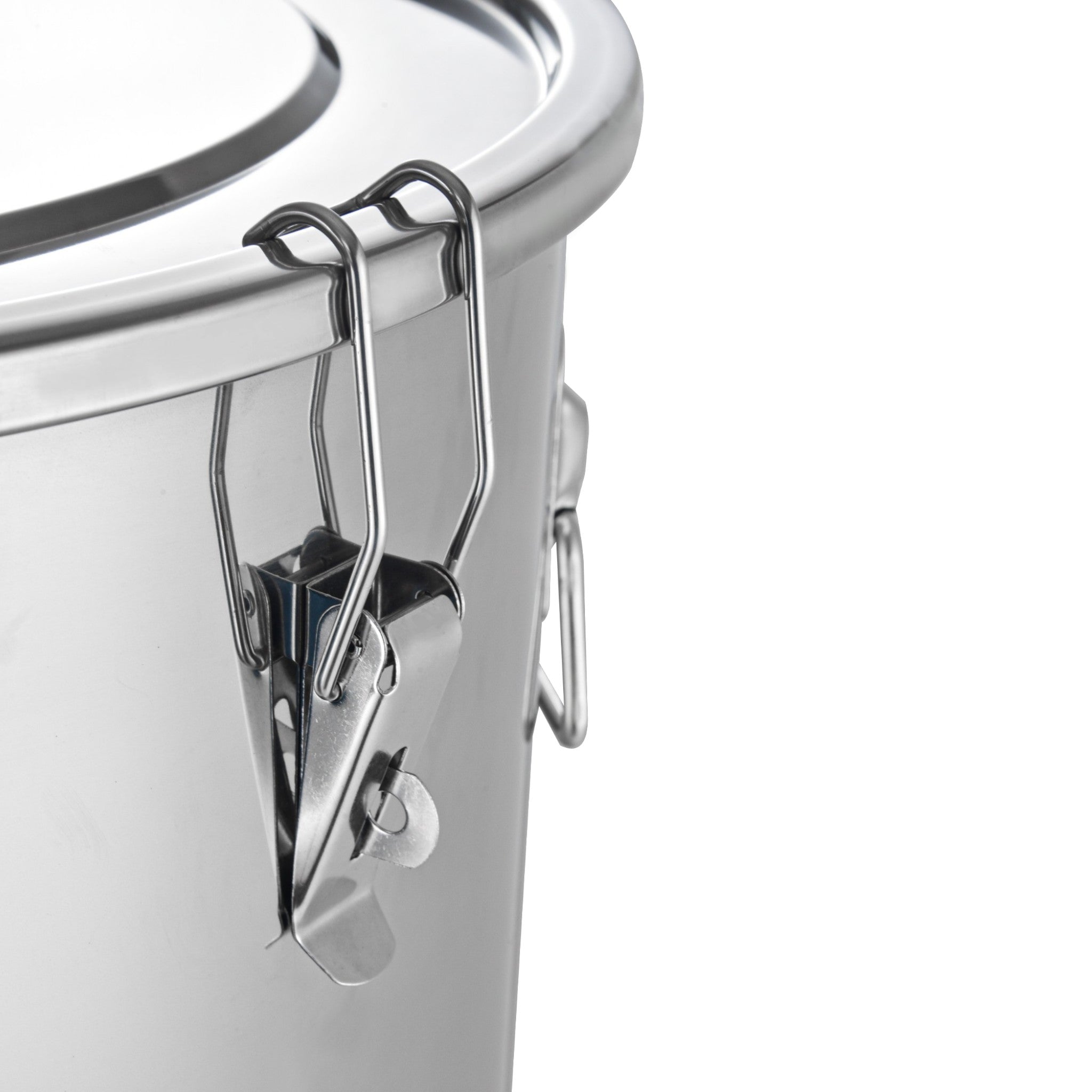 OLLA DE ACERO INOX 25 CON CLIP 12 LT