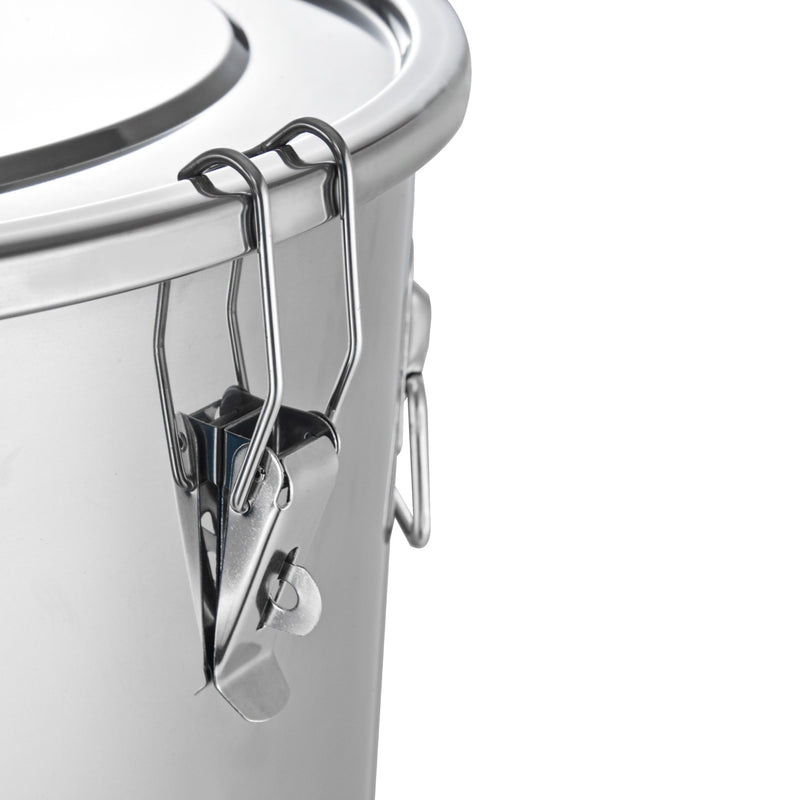 OLLA DE ACERO INOX 25 CON CLIP 12 LT