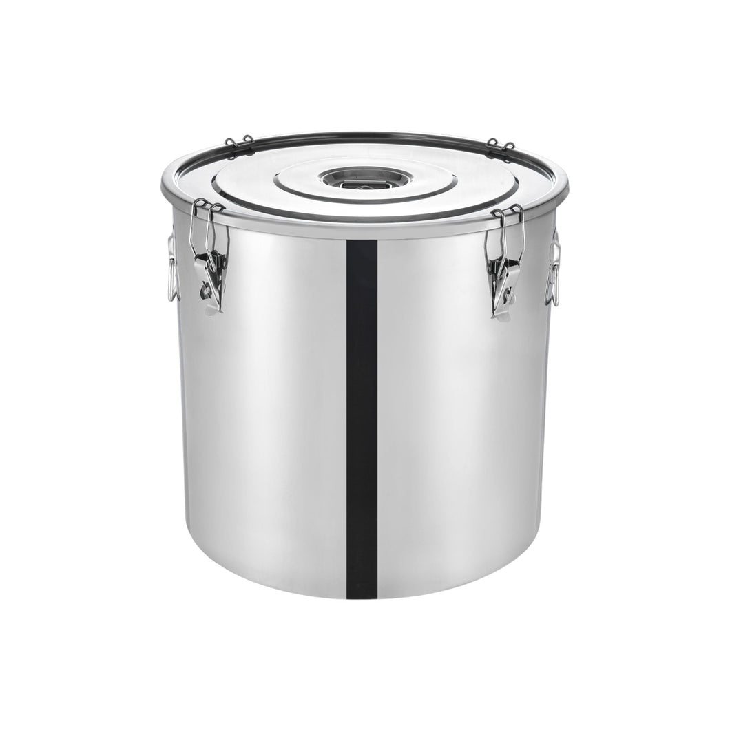 OLLA DE ACERO INOX 30 CON CLIP 21 LT