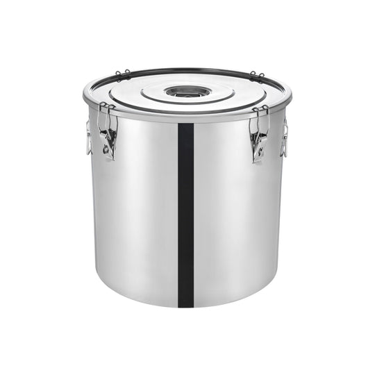 OLLA DE ACERO INOX 30 CON CLIP 21 LT