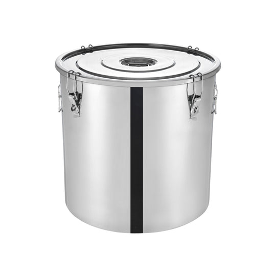 OLLA DE ACERO INOX 35 CON CLIP 34 LT