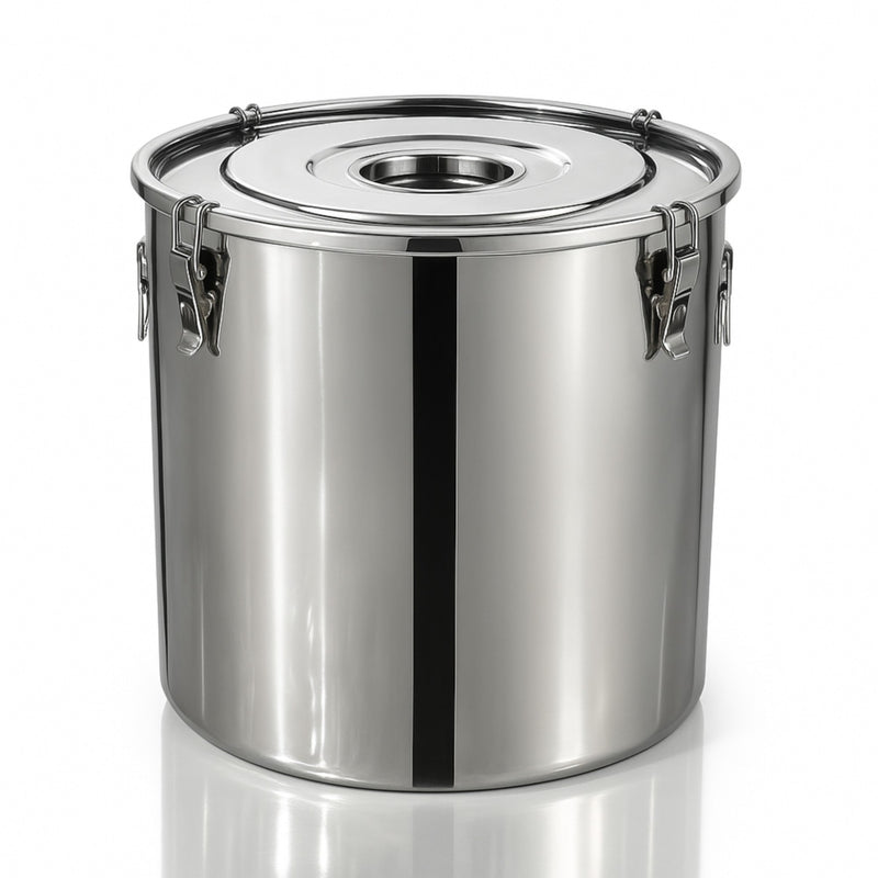 OLLA DE ACERO INOX 45 CON CLIP 71 LT
