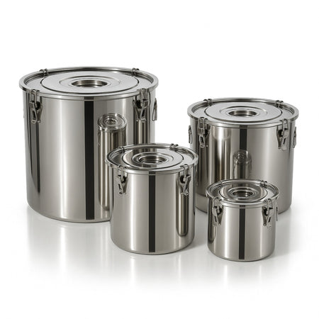 OLLA DE ACERO INOX 45 CON CLIP 71 LT