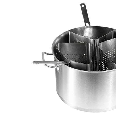 OLLA PARA COCCION DE PASTA C/4 PZ Y TAPA