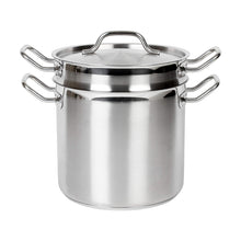 Cargar imagen en el visor de la galería, OLLA PARA PASTA 18/8 20 QT AC INOX
