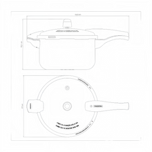 Cargar imagen en el visor de la galería, OLLA PRESTO LR 6.0 LT VANCOUVER

