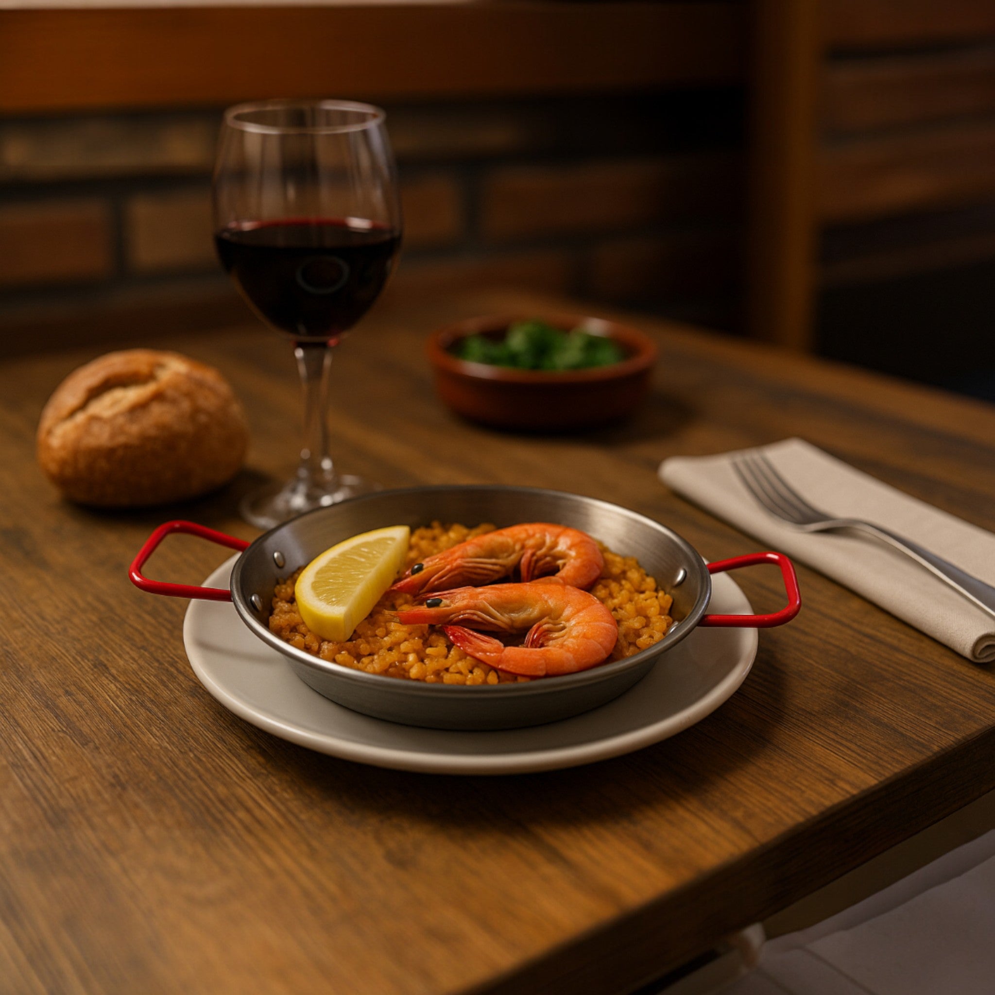 PAELLERA DE HIERRO 20 CM LACOR