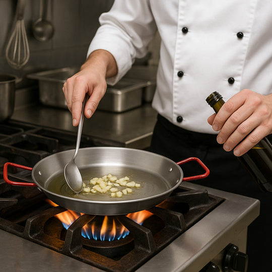 PAELLERA DE HIERRO 24 CM LACOR