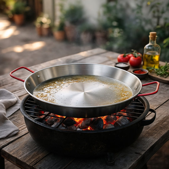 PAELLERA DE HIERRO 32 CM LACOR