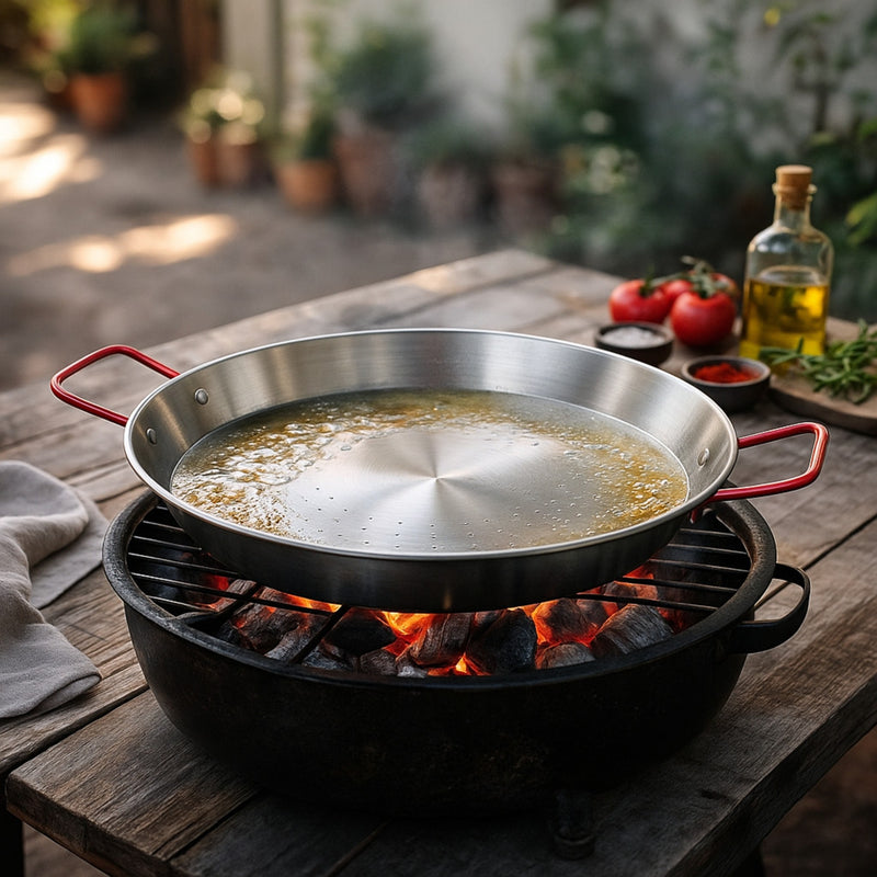 PAELLERA DE HIERRO 32 CM LACOR
