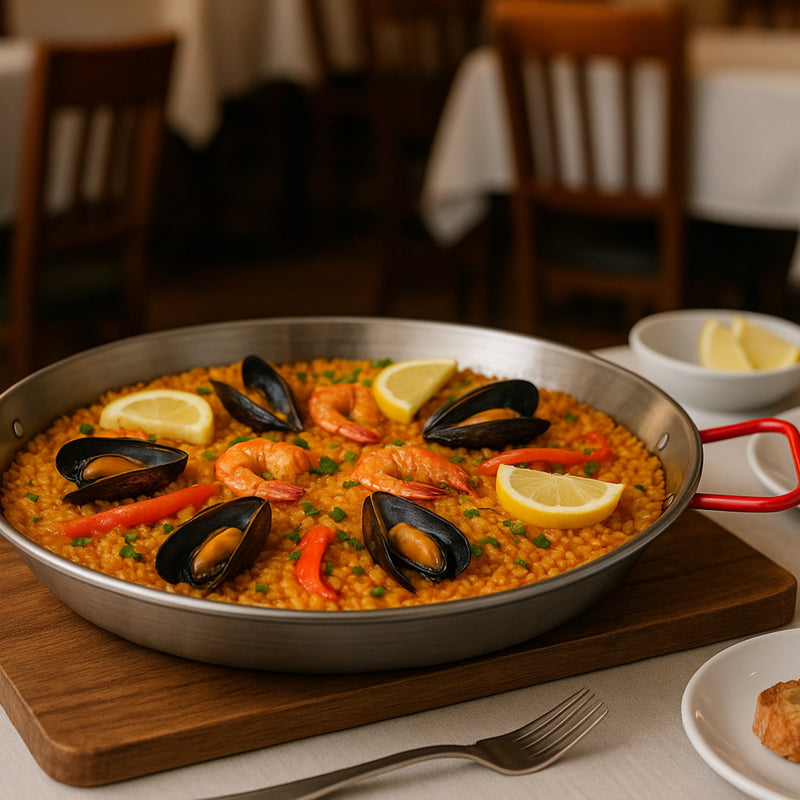 PAELLERA DE HIERRO 32 CM LACOR