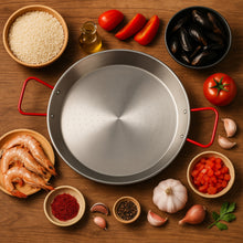 Cargar imagen en el visor de la galería, PAELLERA DE HIERRO 36 CM LACOR
