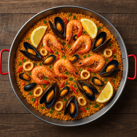 PAELLERA DE HIERRO 51 CM LACOR