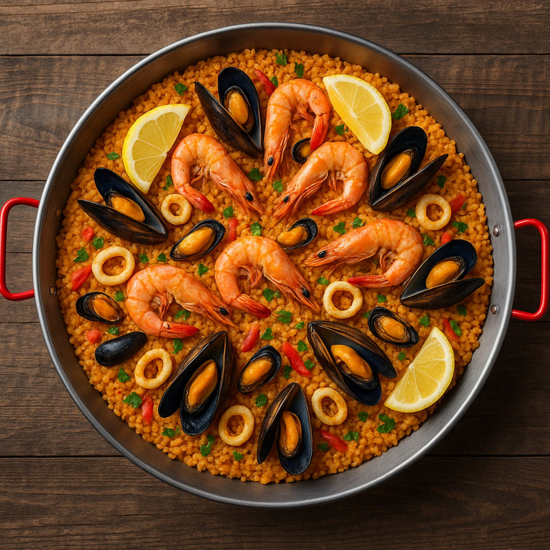 PAELLERA DE HIERRO 51 CM LACOR