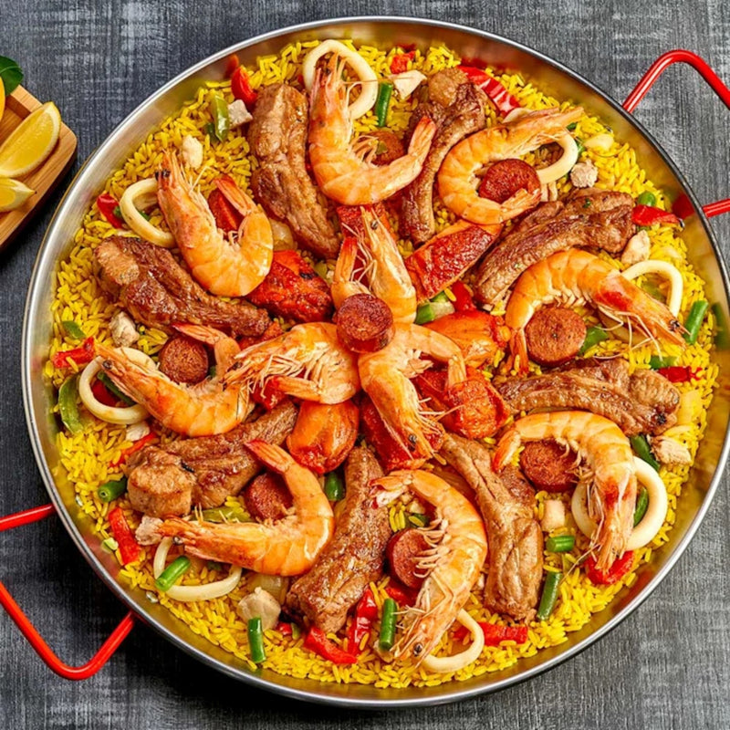 PAELLERA DE HIERRO 51 CM LACOR