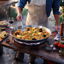 Cargar imagen en el visor de la galería, PAELLERA DE HIERRO 55 CM LACOR
