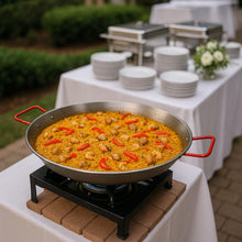 Cargar imagen en el visor de la galería, PAELLERA DE HIERRO 55 CM LACOR
