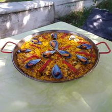 Cargar imagen en el visor de la galería, PAELLERA DE HIERRO 65 CM LACOR
