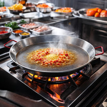 Cargar imagen en el visor de la galería, PAELLERA DE HIERRO 70 CM LACOR
