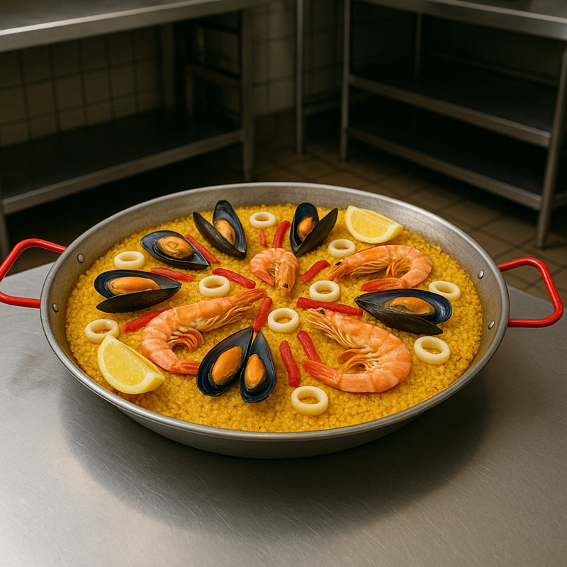 PAELLERA DE HIERRO 70 CM LACOR