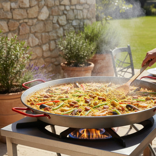 PAELLERA DE HIERRO 90 CM LACOR