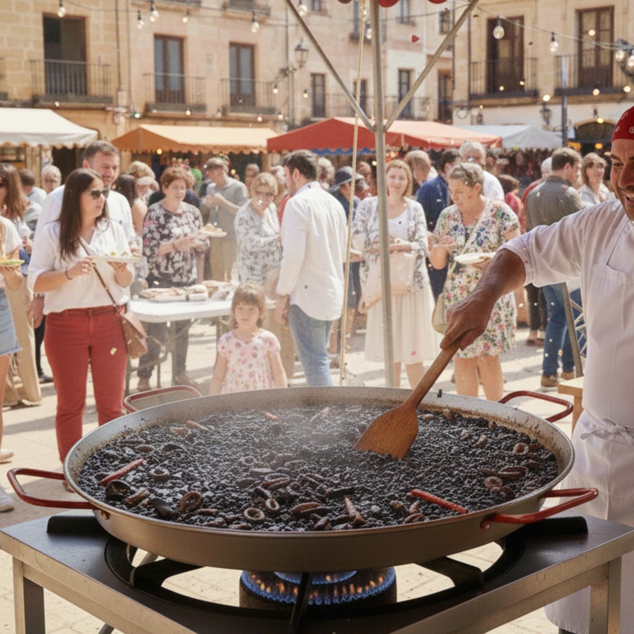 PAELLERA DE HIERRO 90 CM LACOR