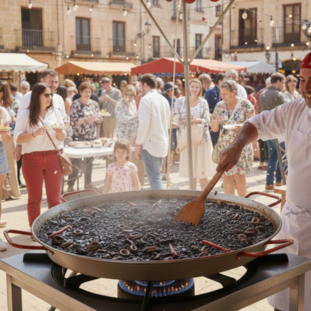 PAELLERA DE HIERRO 90 CM LACOR