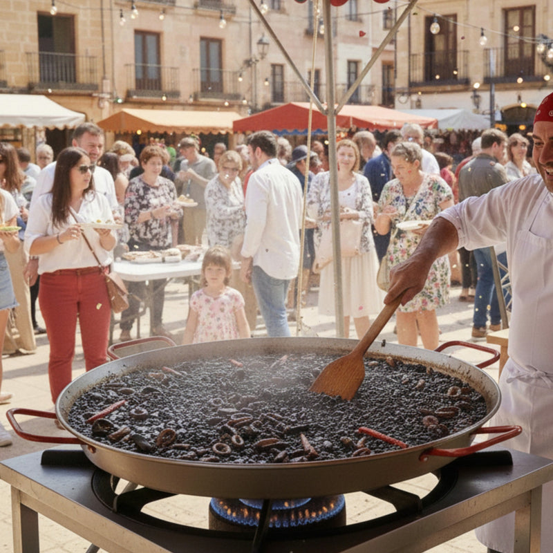 PAELLERA DE HIERRO 90 CM LACOR