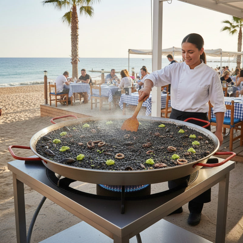 PAELLERA DE HIERRO 90 CM LACOR