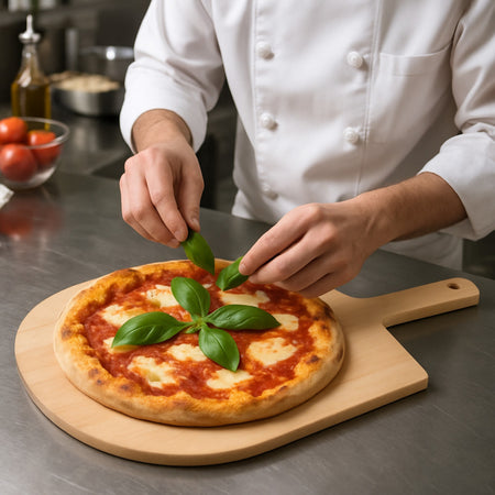 PALA PIZZA 55x30x1.5 MANGO CORTO