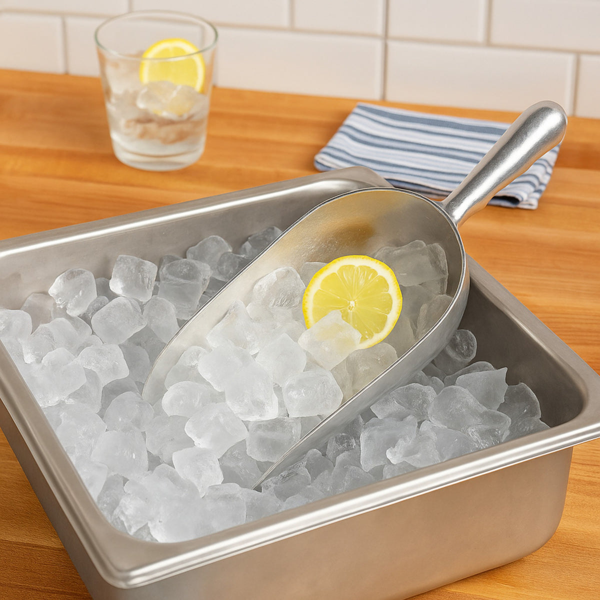 PALA P/HIELO 38 OZ ALUMINIO