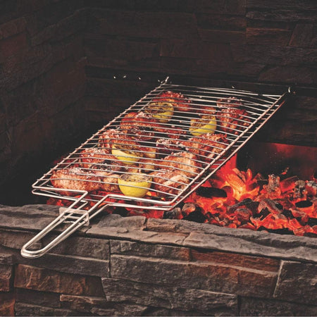 PARRILLA DE ACERO INOXIDABLE