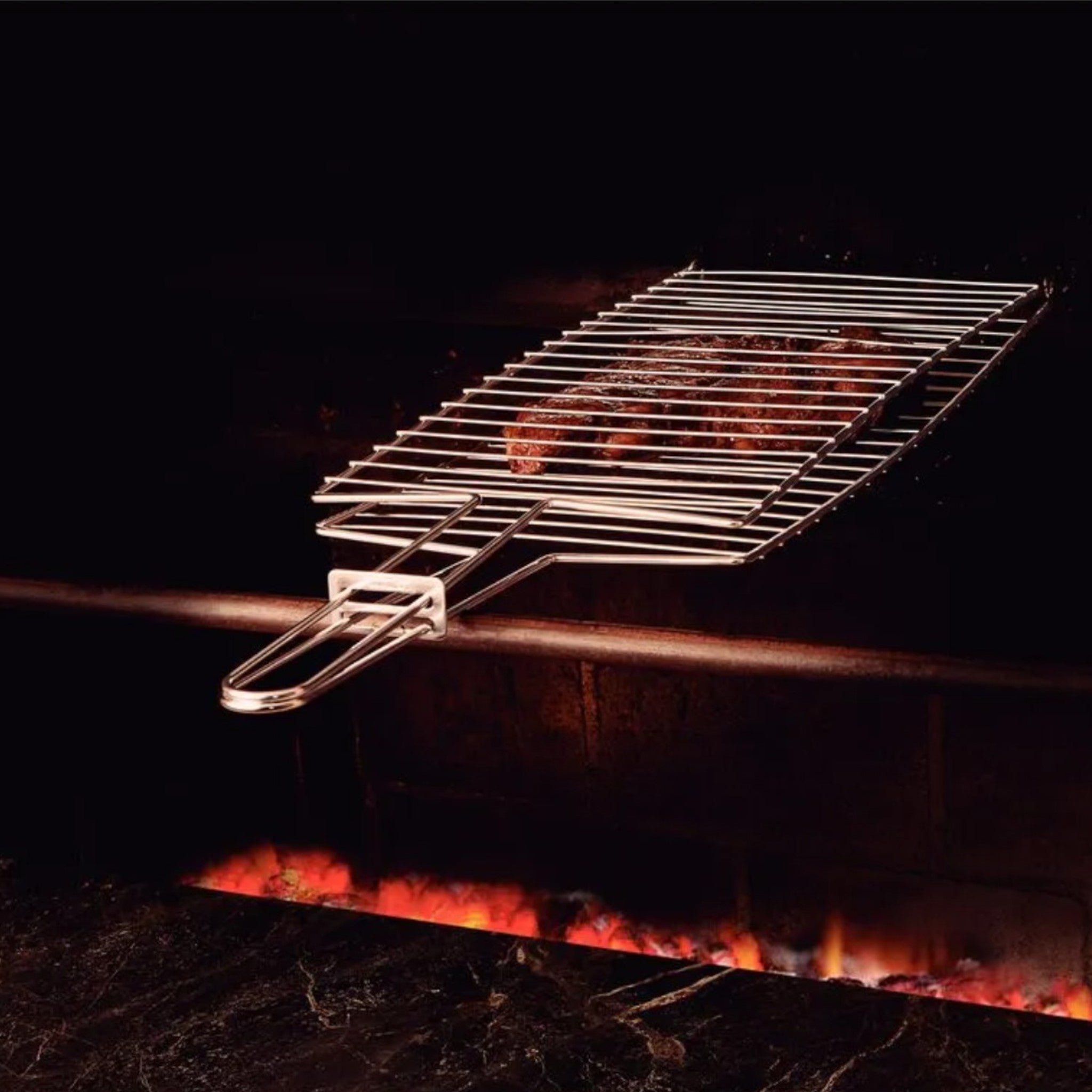 PARRILLA DE ACERO INOXIDABLE