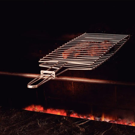 PARRILLA DE ACERO INOXIDABLE