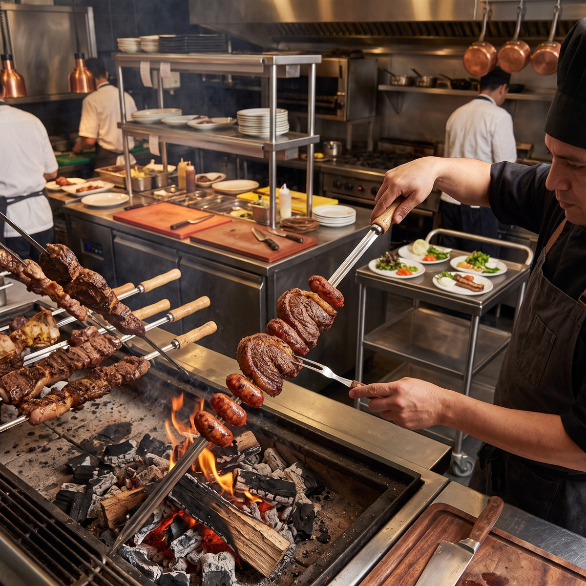 PINCHO P/ASADO 85 x 1.5 CM
