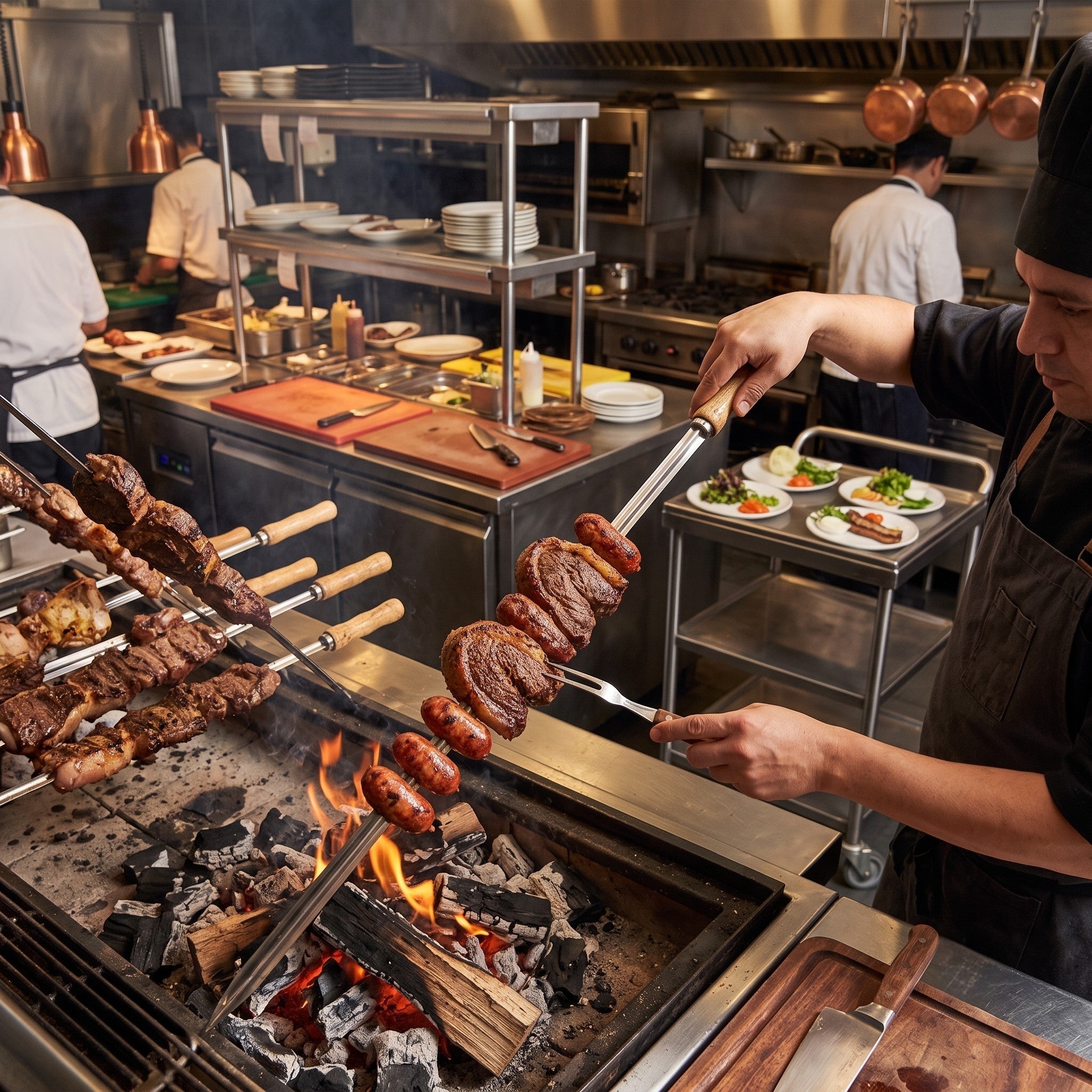 PINCHO P/ASADO 85 x 1.5 CM