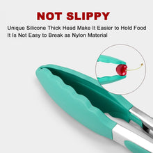 Cargar imagen en el visor de la galería, PINZA DE SILICON 7" VERDE
