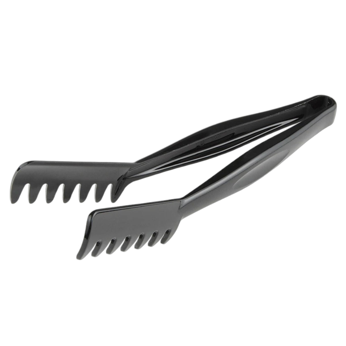 PINZA ENSALADA 08" ANGULAR NEGRO