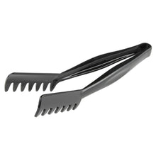 Cargar imagen en el visor de la galería, PINZA ENSALADA 08&quot; ANGULAR NEGRO
