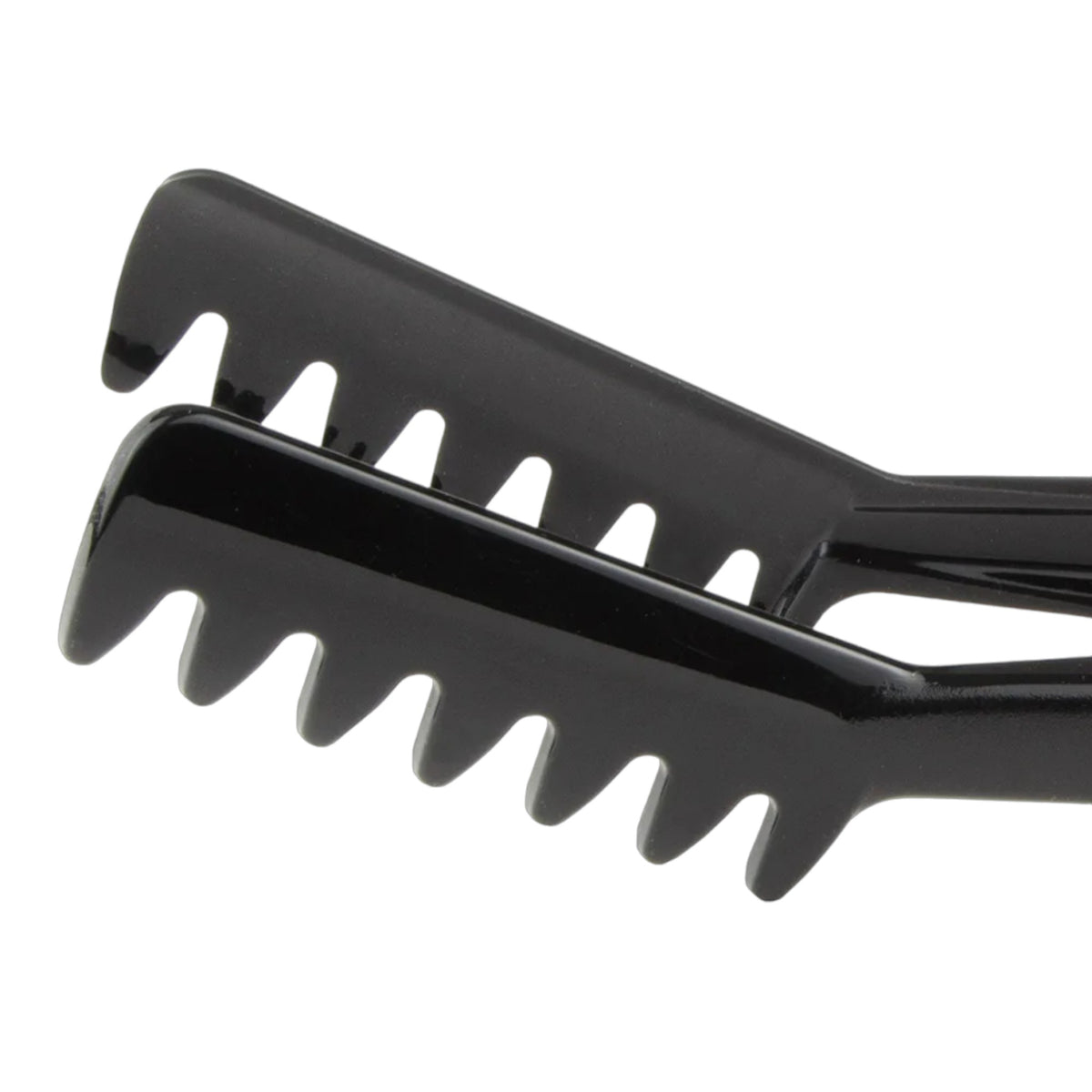 PINZA ENSALADA 08" ANGULAR NEGRO