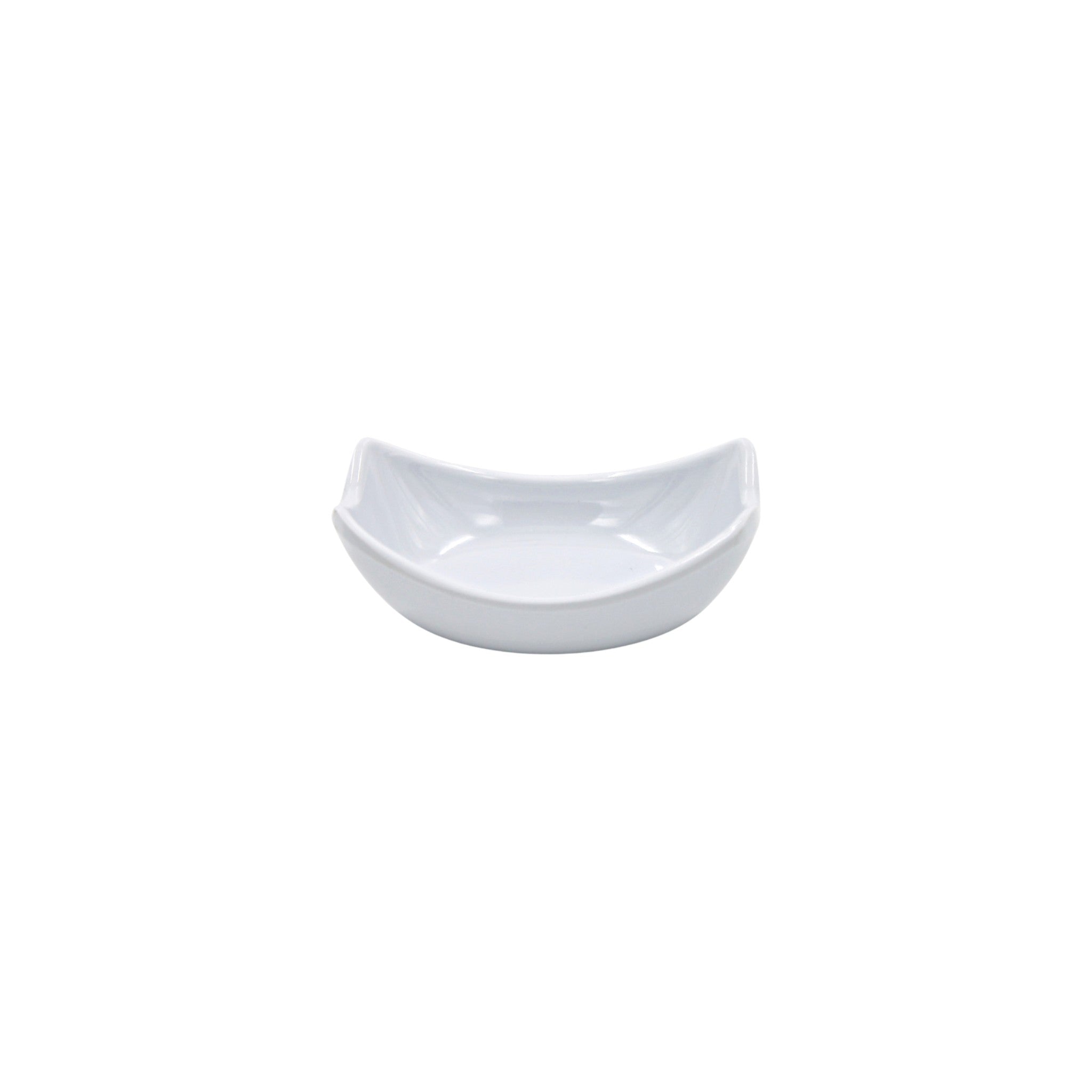 PLATITO P/TAPAS 8x5 CM BLANCO