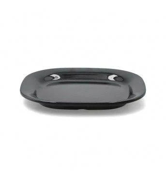 PLATO ENSALADA 08" NEGRO 20 CM
