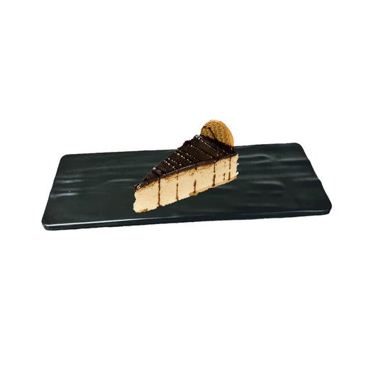 RIVOLI PLATON RECT 30x14 CM NEGRO