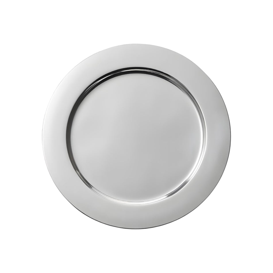 PLATO BASE 30 CM ACERO INOX